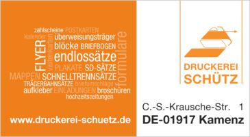 Druckerei Schütz GmbH | druckfrisch...